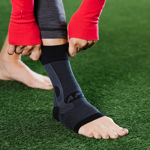 OrthoSleeve Compression Ankle Brace for Ankle Sprains, Achilles Tendonitis, and General Pain