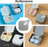 2 Pack Portable Ear Plug Carrying Cases, Waterproof Earplug Case with Keychain, Travel Carry Case for Earplugs
