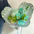 Aiouclay 20 Sheets Butterfly Wrapping Paper, Waterproof for Flower Bouquet, Butterfly Bouquet Accessories