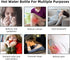 Fythao Hot Water Bottle Rubber with Soft Cover (2 Liter) for Cramps, Neck, Shoulders Pain Relief