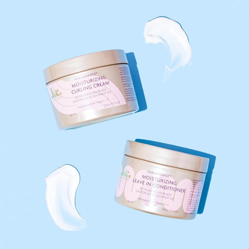 KeraCare CurlEssence Moisturizing Coconut Curling Cream, 11.25 oz, with Jamaican Black Castor Oil & Coconut Oil