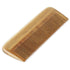 Onedor Handmade 100% Natural Green Sandalwood Comb for Men, Hair and Beard Styling Pocket Comb with Leather Case