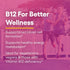 Natural Factors Vitamin B12 Methylcobalamin 5000 mcg, 60 Tablets, Chewable Support for Energy and Immune Health