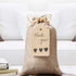 Homum 25Pcs Premium Burlap Gift Bags with Drawstring, 4x6 Inch Reusable Linen Sacks for Wedding Favors, Christmas