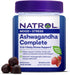 Natrol Ashwagandha Complete, 3-in-1 Daily Stress Support Gummies, 30 Strawberry Zen-Flavored Gummies