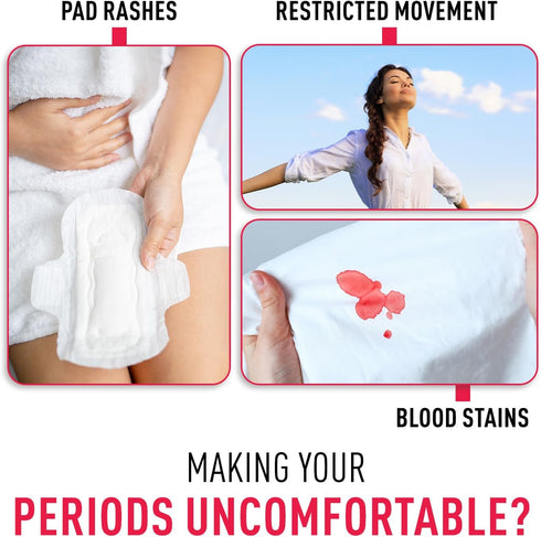 Sirona Reusable Menstrual Cup - Large for Women, Period Cup with No Rashes or Leakage, Best Alternative to Pads