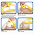 KULED Heavy Duty Industrial Mop | Commercial Mop with Long Handle | Cotton Mop with 2 Mop Heads for Floor Cleaning