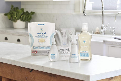 Packs, 42 Count, 1 pack, Packaging Method Laundry Detergent Free + Clear, May Vary