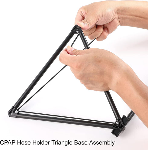 LONYEON CPAP Hose Holder - CPAP Hose Hanger for Bed Avoid Tangling and Prevent Blockage,Keeps The Air Hose Up and Away