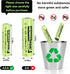 Henreepow AAA Rechargeable Battery, 1.2v Ni-MH Solar Batteries, Low Self-Discharge, Pre-Charged Triple A Battery