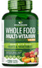 Whole Food Multivitamin for Men - 120 Tablets, Natural Multi Vitamins, Minerals, Organic Extracts