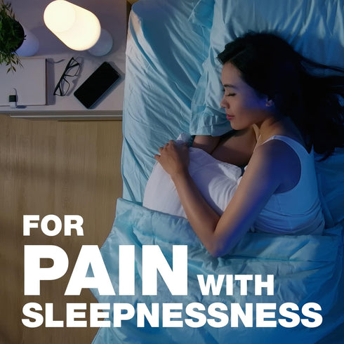 GenCare Extra Strength Acetaminophen PM 500 mg (375 Tablets) | Pain Relief & Sleep Aid for Adults, Non Habit Forming