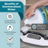 Steam and Go Demineralized Water, Multi-Surface Cleaning Solution for Steam Mop, Eucalyptus Mint, 128oz