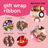 Incraftables Curling Ribbon, 15 Colors, 1/2 Inch Thin String, 60ft Each Color for Gift Wrapping, Crafts