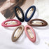 Large Hair Barrettes for Women, Matte Ellipse for Thin Hair, French Barrette Cute Styling Clips Non Slip Vintage