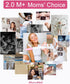 MomMed Pregnancy Test - 5 HCG Home Pregnancy Midstream Test for Early Detection, High Sensitivity