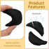 LUSTRIB 3 Pair Shoe Filler for Too Big Shoes Women Men, Adjustable Toe Inserts Make Shoes Fit That are Too Big, Soft