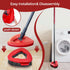 Scrub Brush, 2 Pcs Spin Mop Scrub Brush Head Compatible with EasyWring 1-Tank System for Bathroom and Kitchen