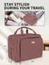 Travel Toiletry Bag for Women, Large Capacity with Hook, Portable Hanging Makeup Bag for Full Sized Toiletries