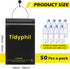 Tidyphil 150 2 PCS Disposable Car Trash Bags Hanging, Leak-proof, Odor Seal. Gallon Car Garbage Bags, Big Capacity.