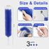3 Pcs Fan Cleaning Brush, Bendable Cobweb Duster with Microfiber Head, Washable for Ceiling Fans and Vents