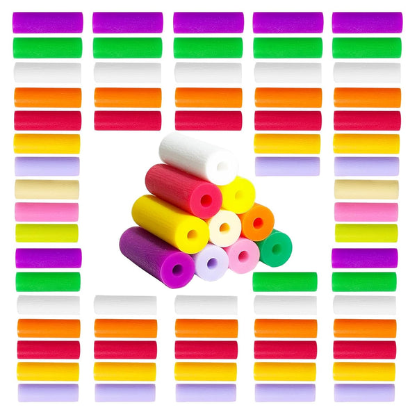 120PCS Aligner Chewies, 10 Mix Colors for Invisalign Aligners, Orthodontic Silicone Chompers