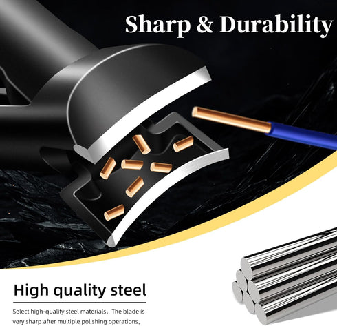 Toe Nail Clippers for Men with Catcher | 9mm Wide Jaw Opening for Thick Toenails, Heavy Duty Nail Cutter