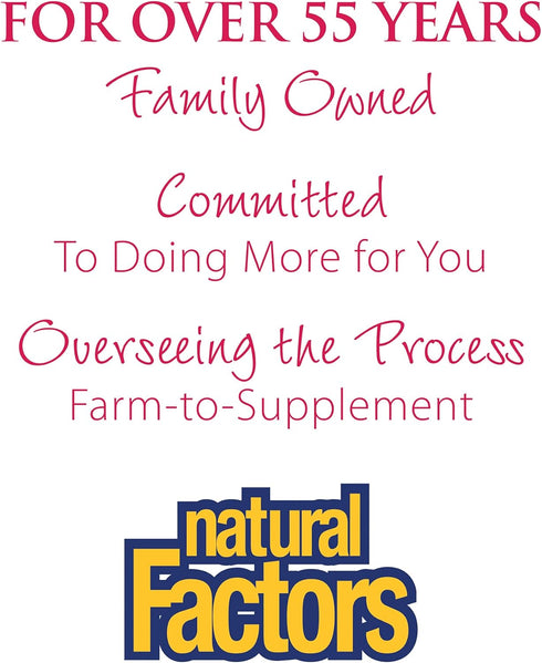 Natural Factors GrapeSeedRich Grape Seed Extract, 90 Capsules for Antioxidant Support