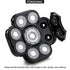 Upgraded 9 Blades Replacement Heads for Body Head Shaver, Compatible with Many Brands, Electric Razor Shaver
