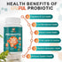 Probiotics for Women & Men, 300 Billion CFU, 24 Strains Probiotic + 15 Organic Herbs Prebiotics Blend, 2 Months Supply