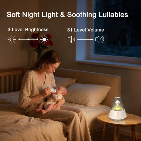 Kipcush White Noise & Baby Night Light Bundle