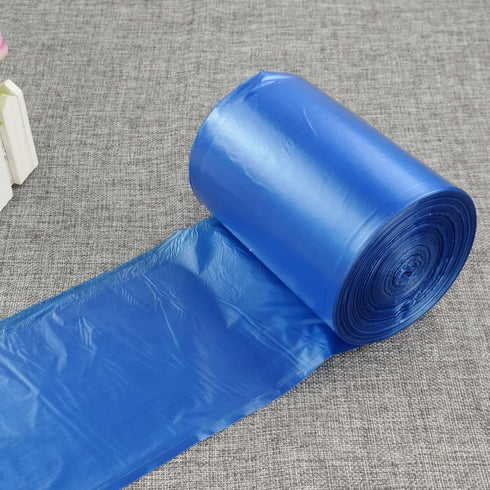 Hommp 3 120 Counts Gallon Trash Bags, Small Garbage Bag, Blue