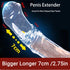 missmall Penis Sleeve Penis Pump Sex Toys for Men, Cockring Penis Ring Extender Mens Sex Toys with Ball Stretcher