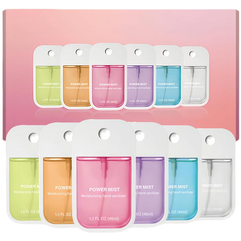 KING OF BIOTIN 6 Pcs Hand Sanitizer Spray, Portable Power Mist Hydrating Hand Sanitizers Spray