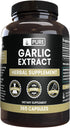 Pure Original Ingredients Garlic Extract (365 Capsules) No Fillers, Always Pure and Lab Verified