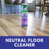 Set (1 32 Oz Don Aslett Clean & Brite Quart Concentrate and Ready-To-Use Spray Bottle) Floor Cleaner | Restore Natural