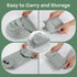 U-Shaped Full Body Bath Pillow for Tub - 2 Pcs Inflatable Bath Pillows with Adjustable Button for Relaxation