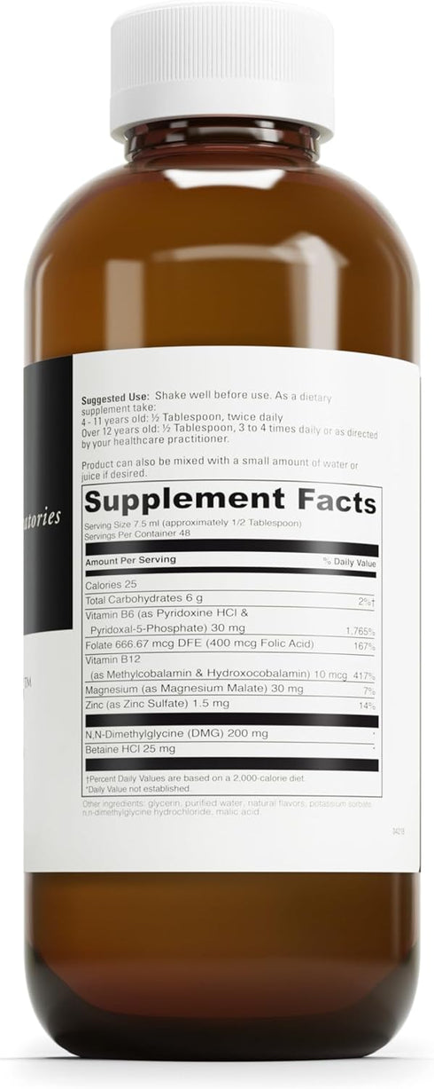 DAVINCI Labs Behavior Balance - DMG Liquid Dietary Supplement for Balanced Behavior & Stress Management - 10.14 Fl Oz