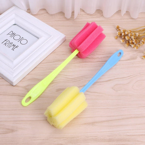 Rooyar Wineglass Sponge Cup Brush Feeding Bottle Cleaner Kitchen Tool
