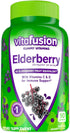 Vitafusion Elderberry Gummy Vitamins, Chewables, 90 Count