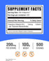 BulkSupplements.com Thiamine Mononitrate Powder - Vitamin B1 Powder, Thiamine B1 Supplement - B1 Vitamins, Gluten Free, 200mg per Serving, 100g (3.5 oz) (Pack of 1)