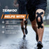 TEAWOO 2 (2in 16.4Ft) TEAWO Kinesiology Tape Rolls X Waterproof, Hypoallergenic, Latex-Free Athletic Tape, Muscle