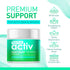 Hemp Cream for Muscles, Neck, and Shoulders, Infused with Hemp, Menthol, MSM & Arnica, 4 Fl Oz