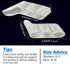 JKcare Pinky Toe Separators & Protectors, Silicone Little Toe Spacer for Overlapping, Curled, Hammer Toe, Tailor’s