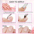 Makartt Cuticle Trimmer with Pusher, 3 PCS Pink Nail Tools for Professional Manicure & Pedicure