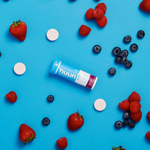 Nuun Active: Tri-Berry Electrolyte Enhanced Drink Tablets, 6-Pack of 10 Tablets