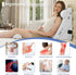 Set 3PCS Sasttie Wedge Pillow for After Surgery, Adjustable Bed Wedge Pillow Headboard with Memory Foam Neck Cushion