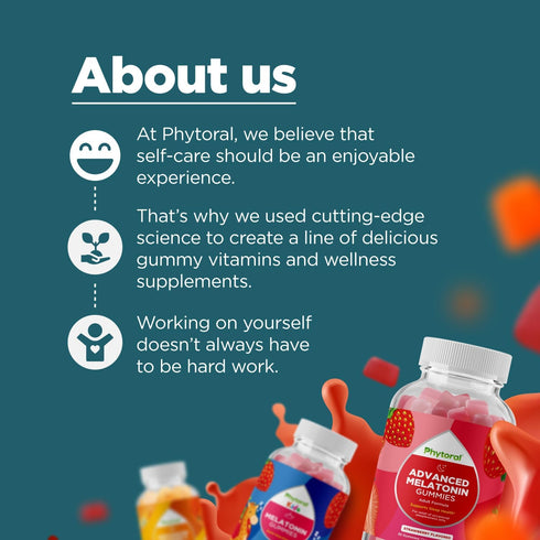 Calming Ashwagandha Gummies for Adults - 750mg Equivalent from 30:1 Root Extract with Zinc & Vitamin D (60 Servings)