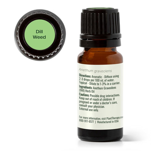 Plant Therapy Dill Weed Essential Oil 10 mL (1/3 oz) 100% Pure, Therapeutic Grade