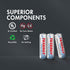 Tenergy Premium High Capacity NiMH Rechargeable Battery Combo, 8 Pack